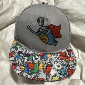Blackjack Animated Spray Paint Can Hero Snapback Baseball Cap Hat‎